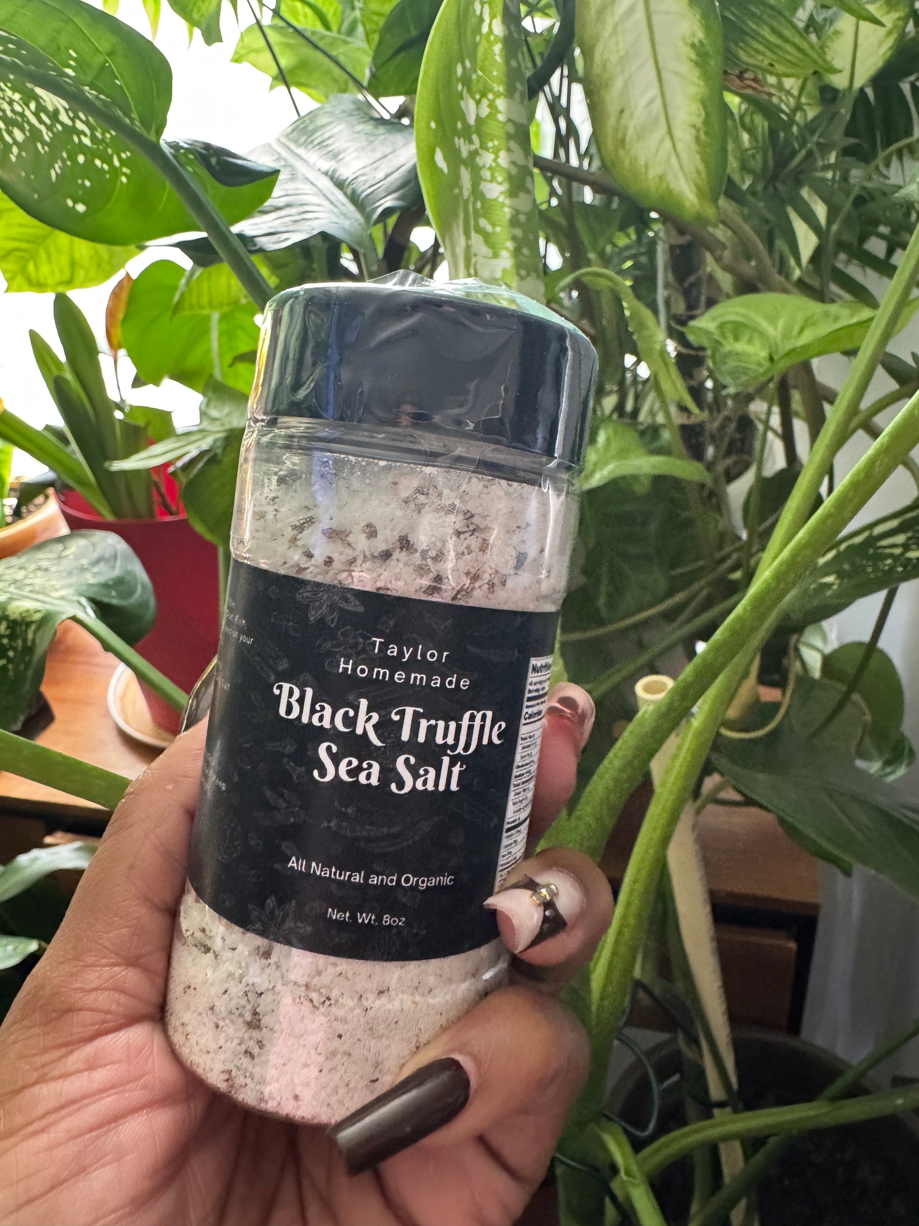 Black Truffle Sea Salt