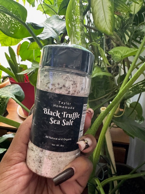 Black Truffle Sea Salt