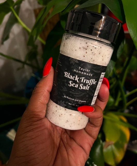 Black Truffle Sea Salt